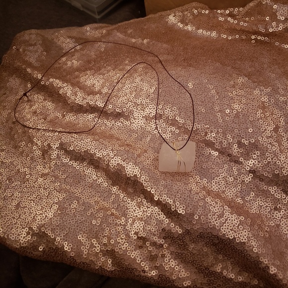 Handmade Raw Selenite Necklace - Picture 2 of 2